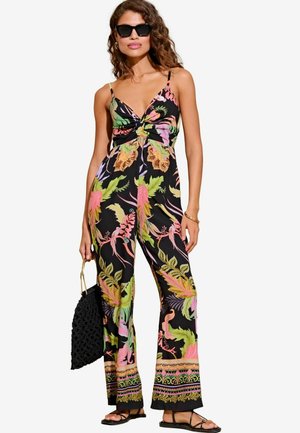 KNOT FRONT CAMI SUMMER HOLIDAY - Salopetă - black