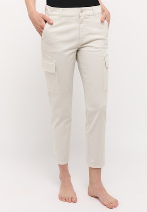 Angels CICI CROP SLIT MIT SUMMER  - Cargohose - hellgrau