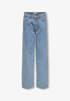 Džinsi ar taisnām starām - light blue denim