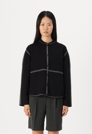 YAS YASJENA - Cardigan - black/star white