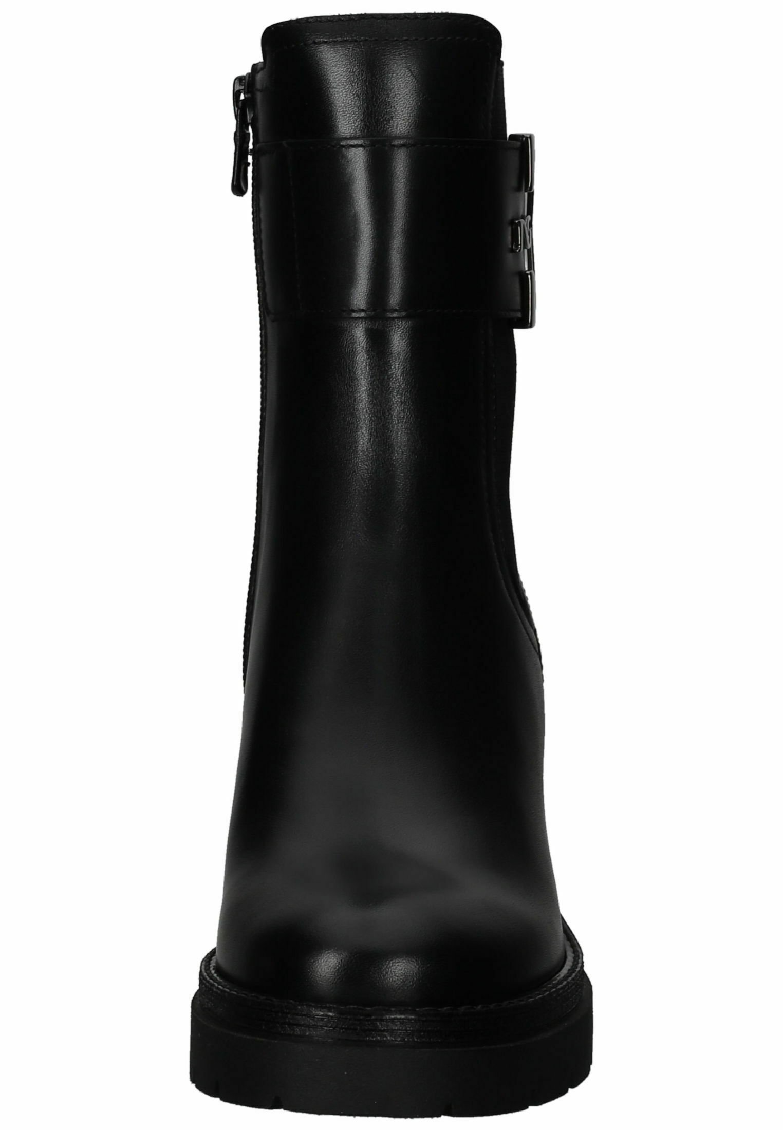 Stivaletto In Pelle Traforata NEROGIARDINI - Made In Italy, Alla Caviglia, Fibbia - Foto 7