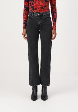 Straight leg -farkut - washed black