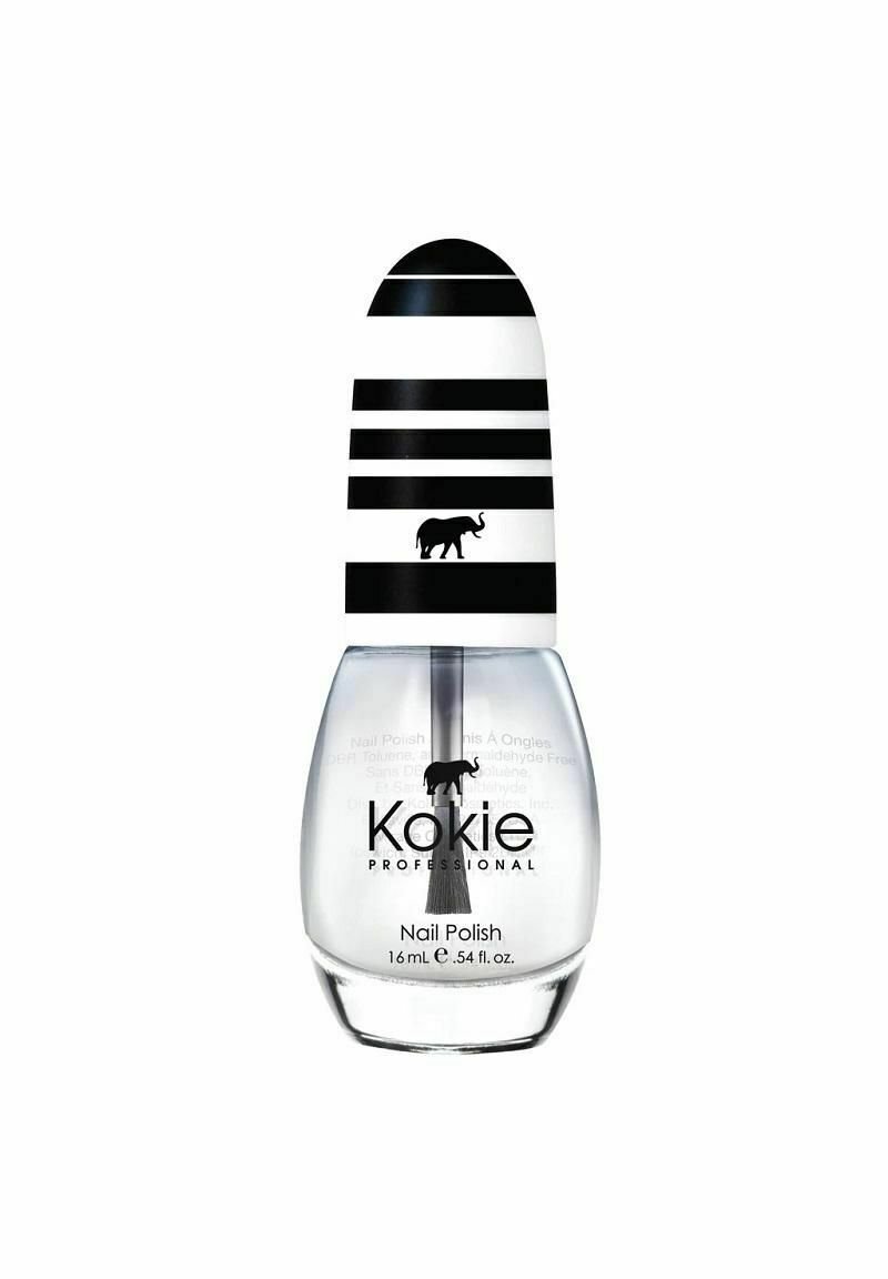 Kokie Cosmetics - Top Coat - transparent, Suurenna