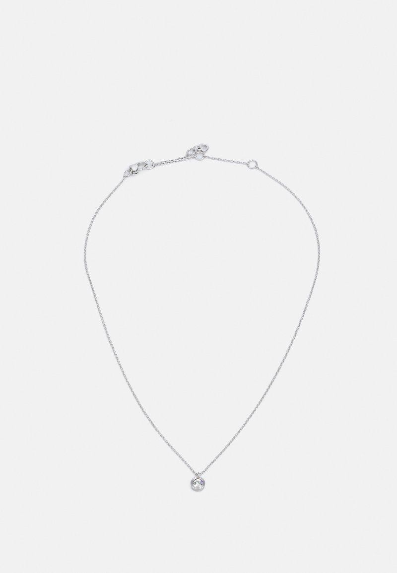 kate spade new york MINI PENDANT - Kaklarota - clear/silver-coloured