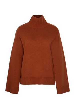 Seidensticker, RELAXED - PLAIN/GLATTSTRICK - Strickpullover - brown