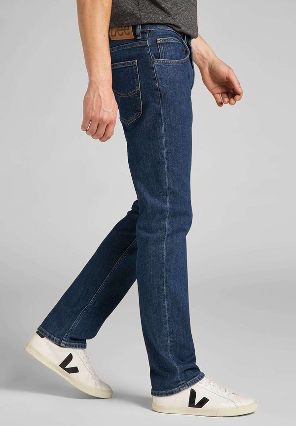 BROOKLYN - Straight leg jeans - dark stonewash3