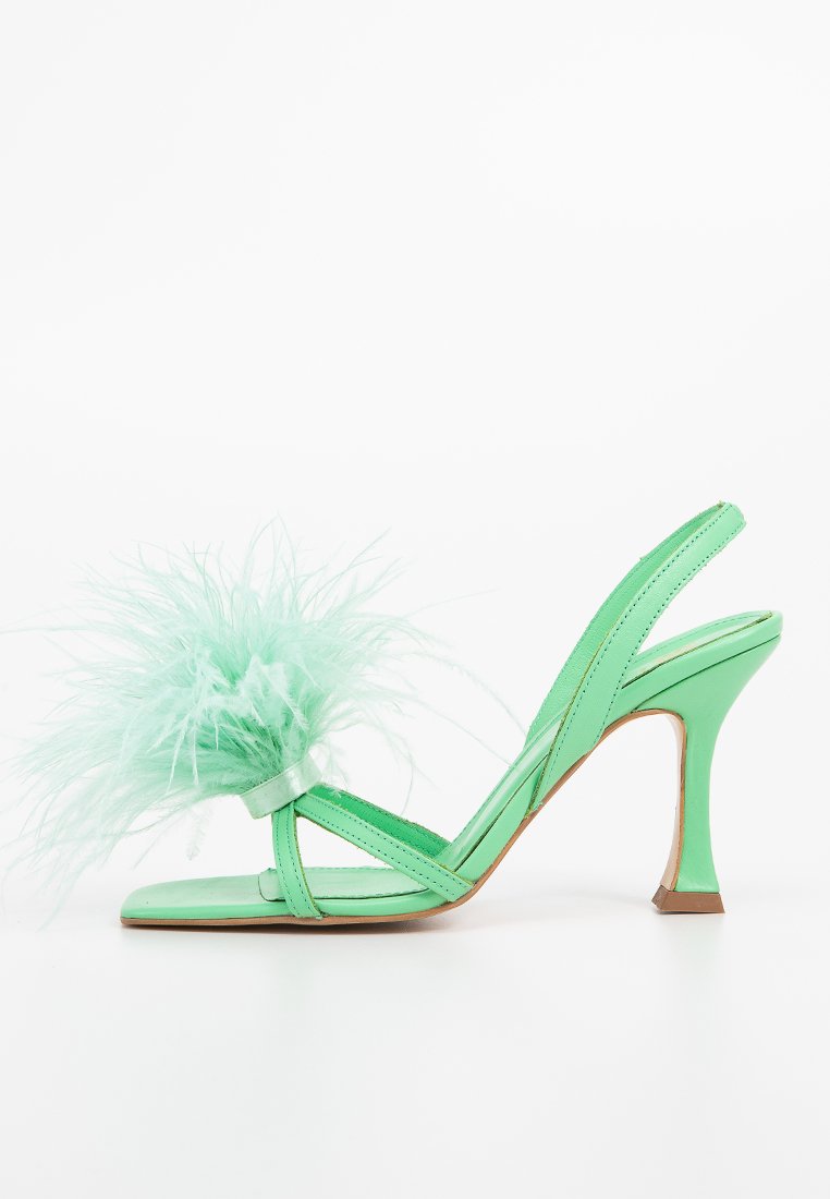 RIANI Sandalen met hoge hak groen RIANI Sandalen met hoge hak groen