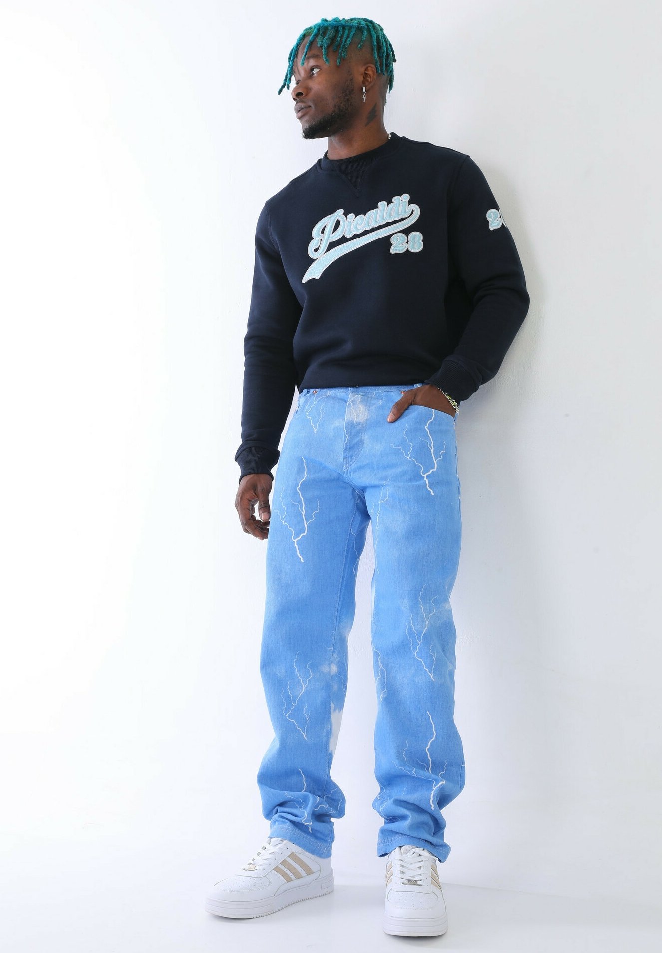 Picaldi Herren Sweatshirt Mit Stick-Logo – Lässiger Streetwear-Pulli Für Jeden Tag