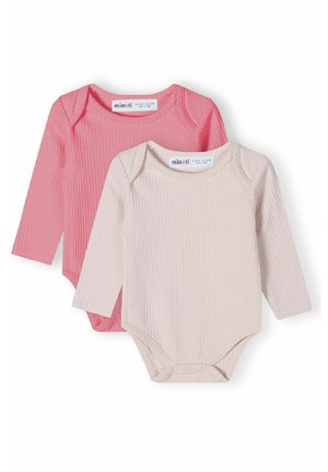 BABY BODYSUITS 2 PACK - Nattdräkt - pink light pink