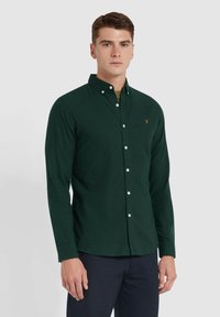 Farah STEEN SLIM FIT SHIRT - Camicia - woodland pine marl