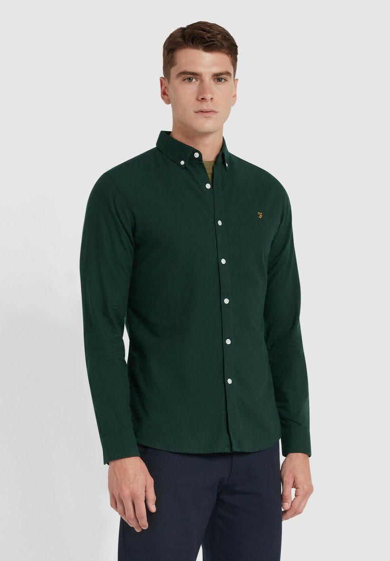 Farah STEEN SLIM FIT SHIRT - Camicia - woodland pine marl