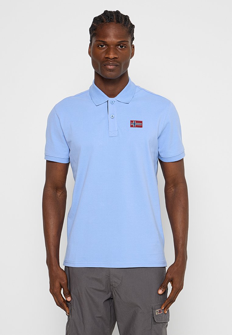Napapijri Poloshirt lichtblauw