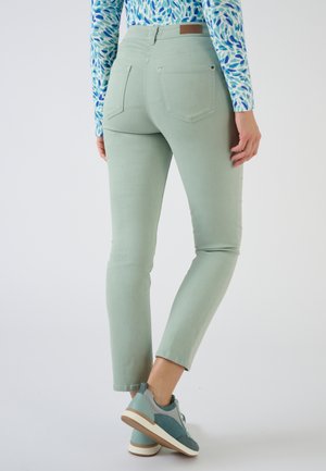 7/8ÈME TAILLE HAUTE PERFECT - Jean slim - verde giada