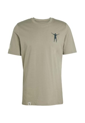 adidas Performance JUDE BELLINGHAM TEE - T-shirts print - clay