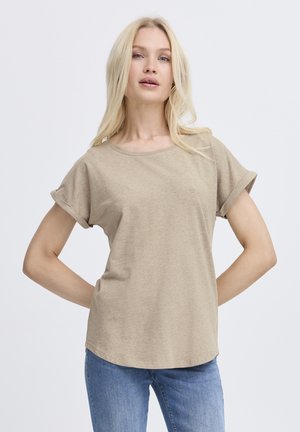 PAMILA - T-shirts basic - chinchilla melange