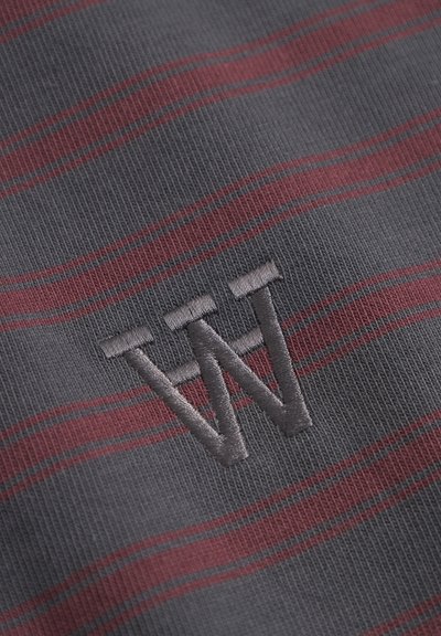 WOOD WOOD WWLANDON 25215 - Long sleeved top - black/sand stripe