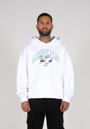 MJ Gonzales INTERNATIONAL HEAVY OVERSIZED - Hoodie - white