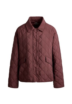 OYSHO, FELLEX® AEROGEL MIDI BOXY PADDED JACKET - Veste mi-saison - burgundy