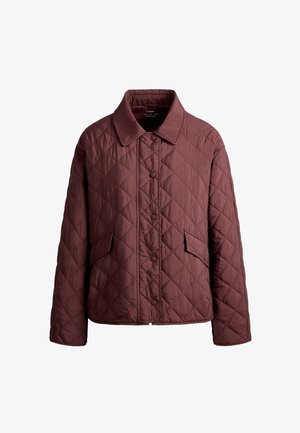 OYSHO, FELLEX® AEROGEL MIDI BOXY PADDED JACKET - Veste mi-saison - burgundy