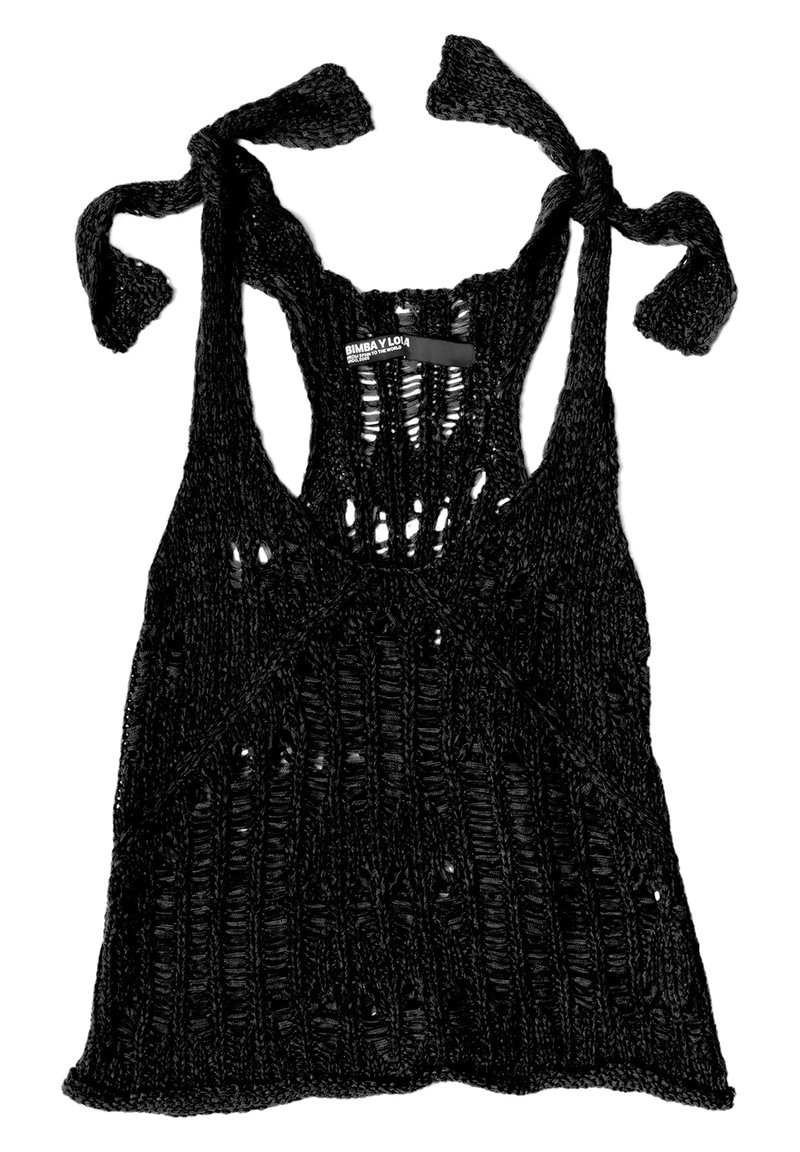 Bimba Y Lola Top zwart-metallic Bimba Y Lola Top zwart-metallic