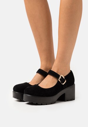 TIRA MARY JANES EDITION - Lodičky s platformou - black