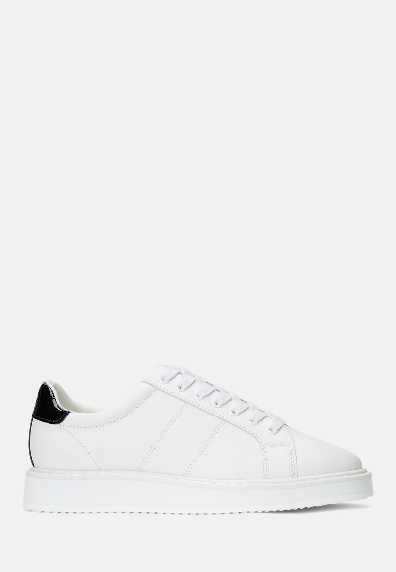 Lauren Ralph Lauren - ANGELINE  - Sneaker low - snow white/black, Vergrößern