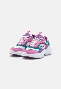 Fila COLLENE UNISEX - Sneakers basse - white/moonlite mauve
