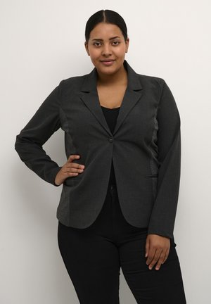 Kaffe Curve JIA  - Blazer - dark grey melange