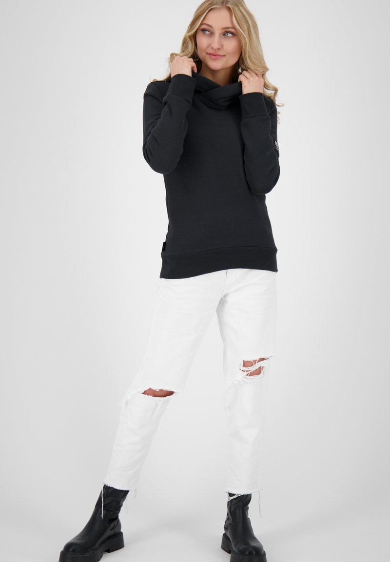 Damen Sweatshirts | alife & kickin SARINAAK Kapuzenpullover moonless/schwarz - OD11224 Damen Sweatshirts | alife & kickin SARINAAK Kapuzenpullover moonless/schwarz - OD11224