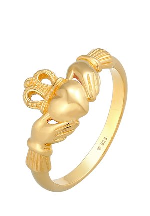 HEART CROWN - Anillo - gold-coloured