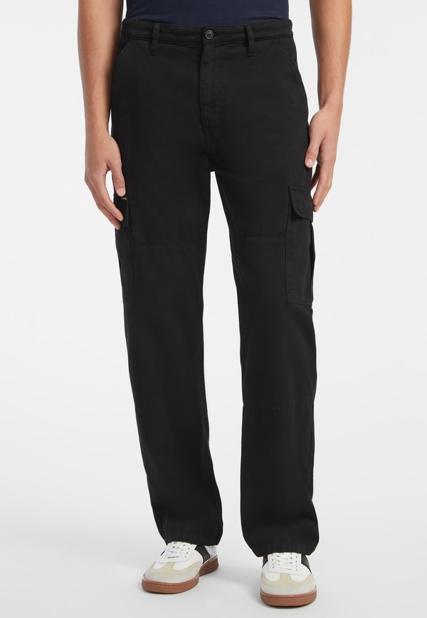 MENS CARGO - Cargohose - schwarz