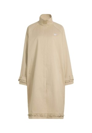 adidas Originals, PLEATED TRACK TOP COAT - Klassischer Mantel - khaki three