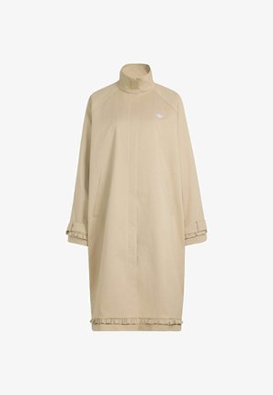adidas Originals, PLEATED TRACK TOP COAT - Klassischer Mantel - khaki three