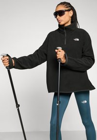 The North Face PLUS GLACIER 1/4 ZIP JACKET - Fleecegenser - black