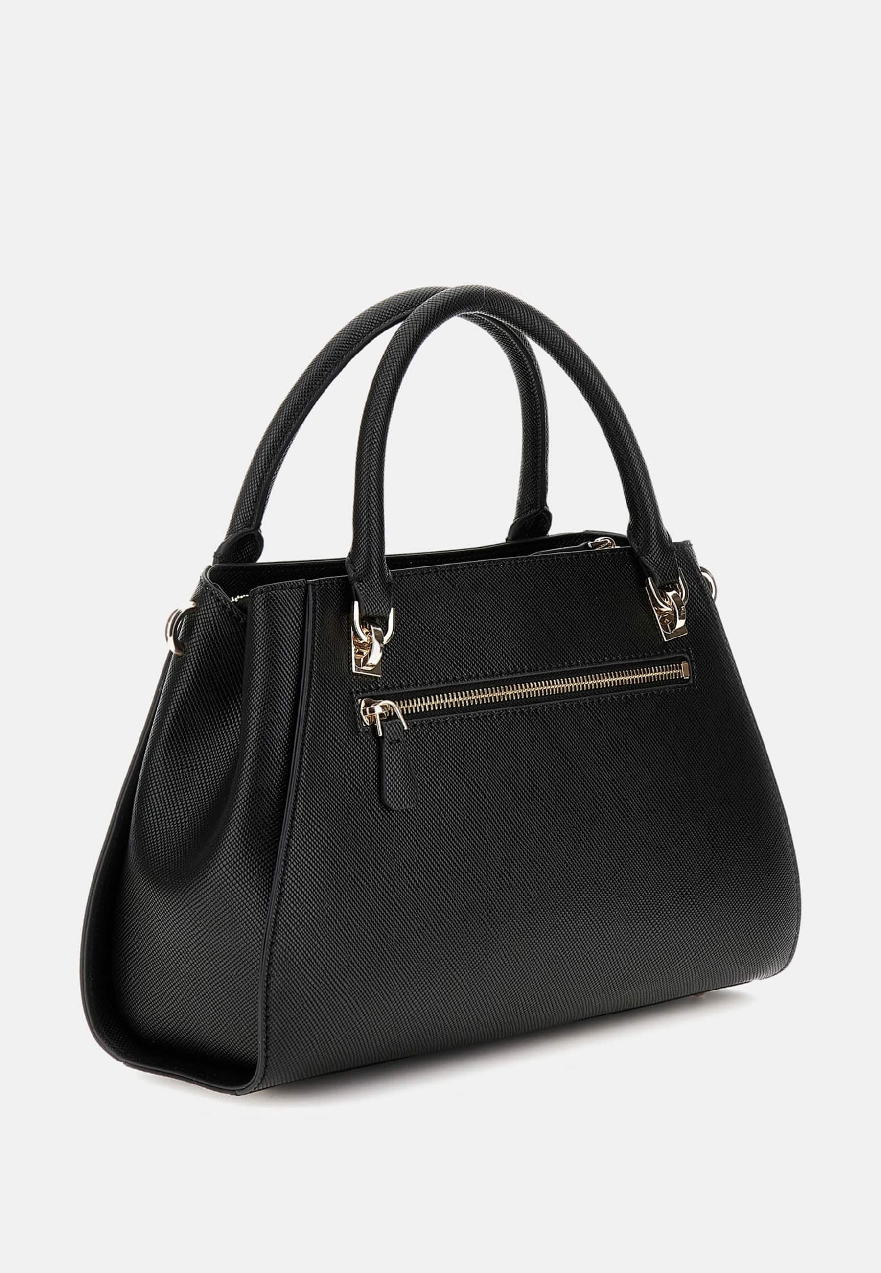sena　レディース　GB S Guess NOELLE SAFFIAN - Geantă de mână - schwarz/negru - Zalando.ro