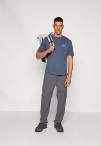 Patagonia DAILY GRAPHIC SHIRT - T-shirt desportiva - smolder blue