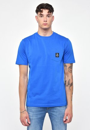 PIERCE - T-shirt basic - indigo bunting