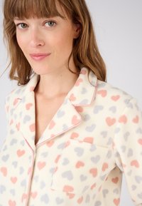 Damart THERMOLACTYL SET - Conjunto de pijama - ecru coeur
