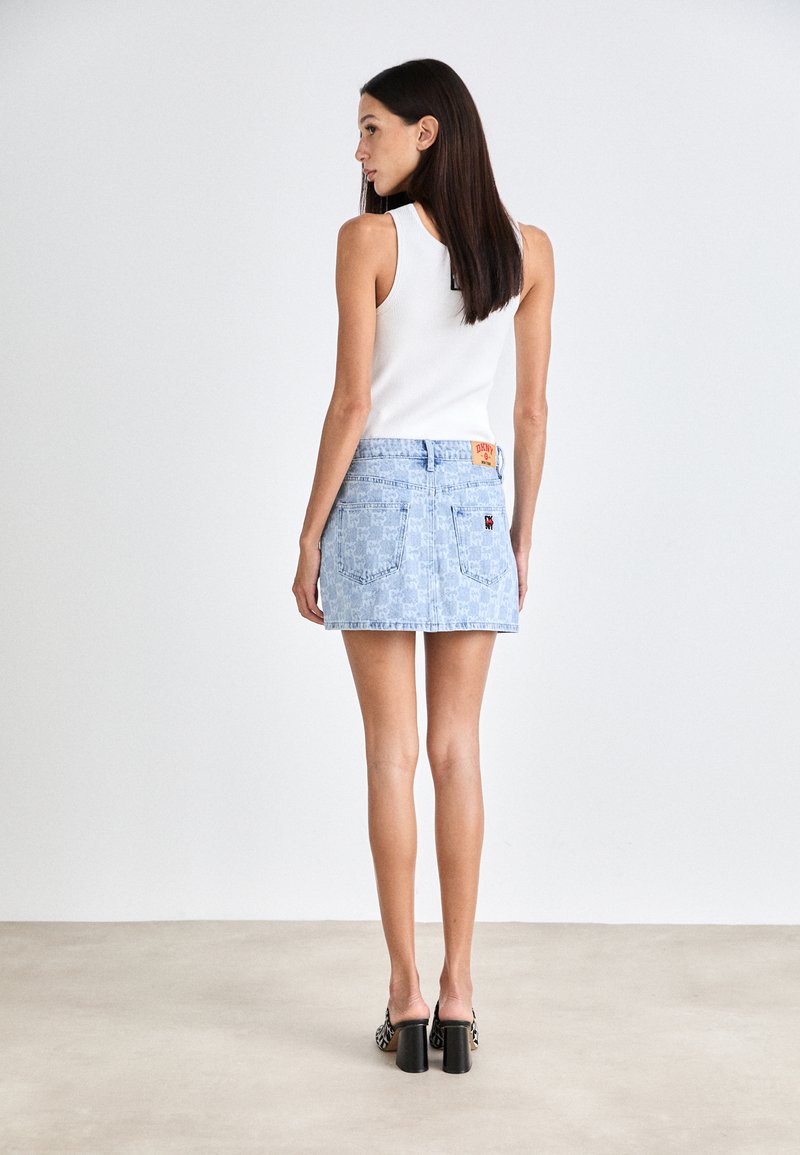 DKNY SKIRT - Denim skirt - blue - Zalando.co.uk