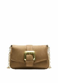 WITH BUCKLE - Torba preko tijela - brown