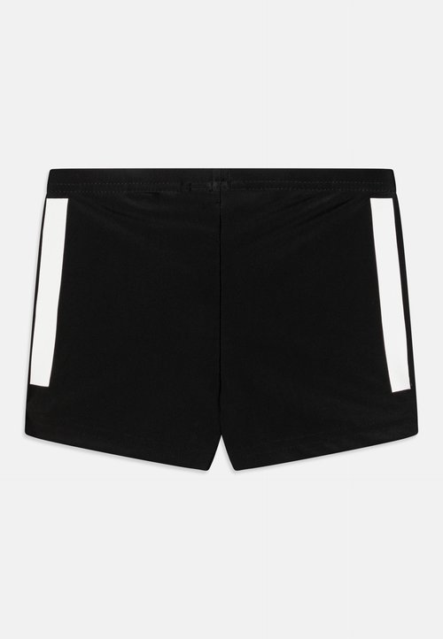 adidas 3 STRIPES BOXER KIDS UNISEX - Swimming trunks - black/white — photo 2