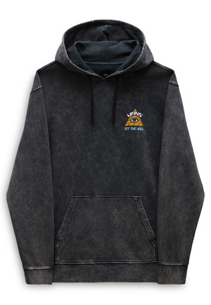 Felpa con cappuccio - black