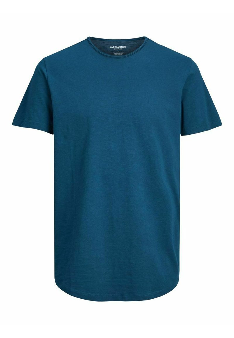 Jack & Jones EBASHER O-NECK SS - T-shirts basic - sailor blue