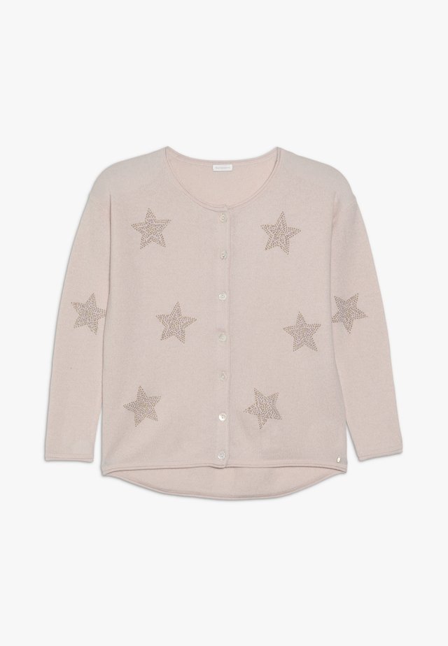 EMILY CARDIGAN STAR - Strickjacke - tea rose
