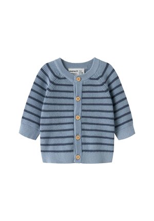 Name it, NBMMAST LS KNIT CARD NOOS UNISEX - Gilet - ashley blue