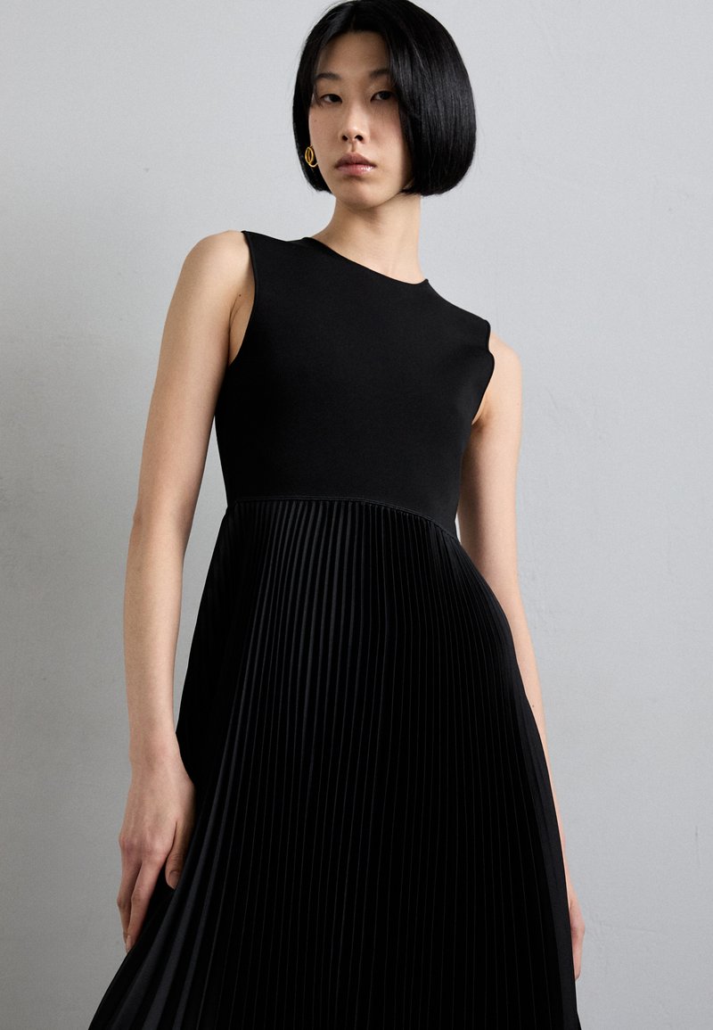 strapless open back dress PETRA IVORY COWL-NECK SILK SATIN MAXI DRESS FULLY LINED | CULT MIA main image 1