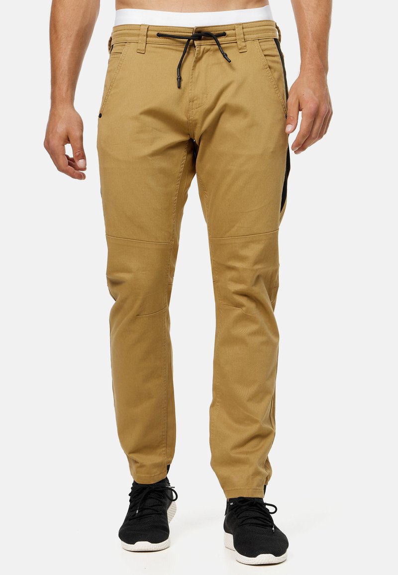 INDICODE JEANS - HOSE BRUNO - Stoffhose - amber, Vergrößern