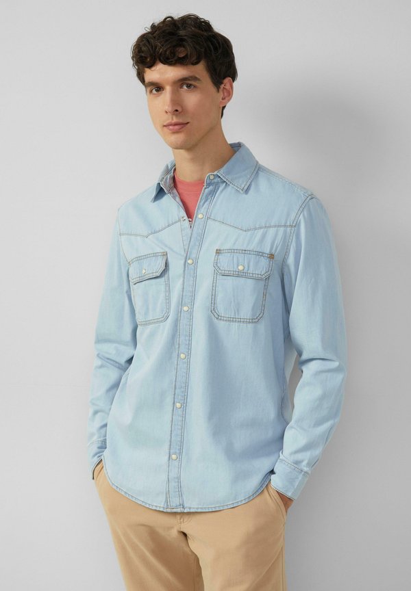 REGULAR FIT - Hemd - blau