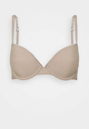 SOFT CLASSIC PADDED - Liemenėlė su lankeliais - light taupe