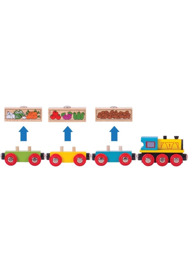 Kinder Kuscheltiere | BigJigs Spielzeugset Züge multi-coloured/mehrfarbig - PL38048 Kinder Kuscheltiere | BigJigs Spielzeugset Züge multi-coloured/mehrfarbig - PL38048